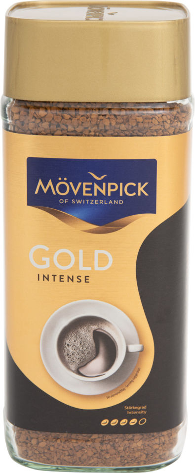 Кофе растворимый Movenpick Gold Intense 200г
