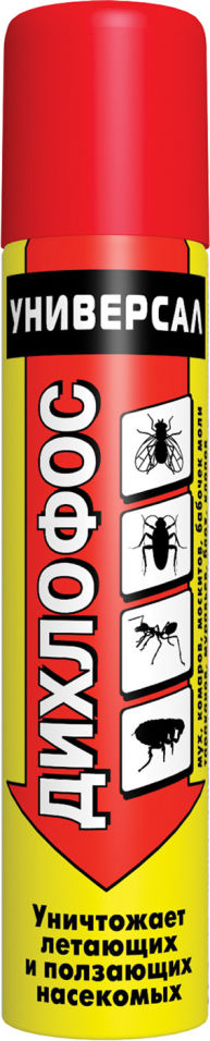 Средство для борьбы с насекомыми Дихлофос Универсал 200мл