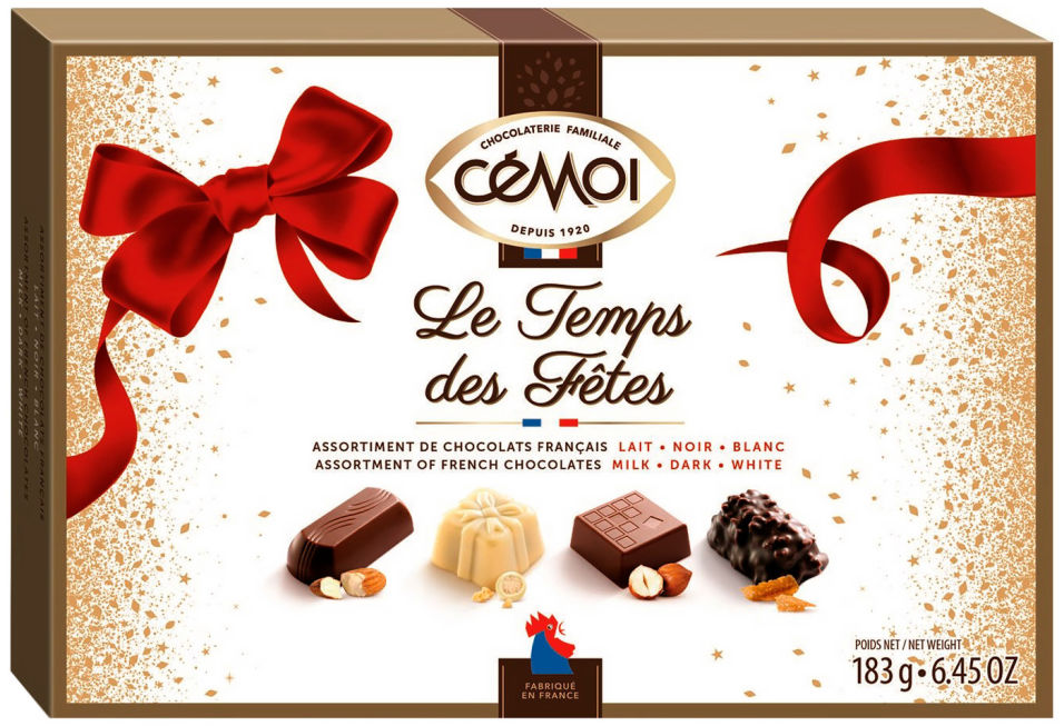 Конфеты Cemoi  Бант Ассорти шоколадных конфет 183г