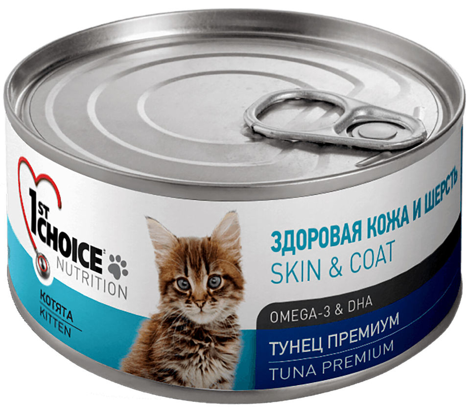 Корм для котят 1st Choice тунец премиум 85г