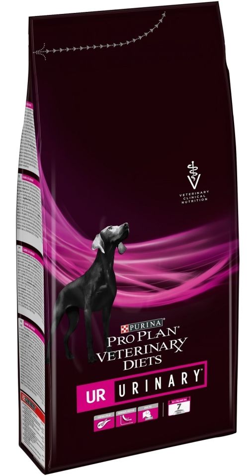 Сухой корм для собак Pro Plan Veterinary Diets UR Urinary при образовании мочевых камней 1.5кг