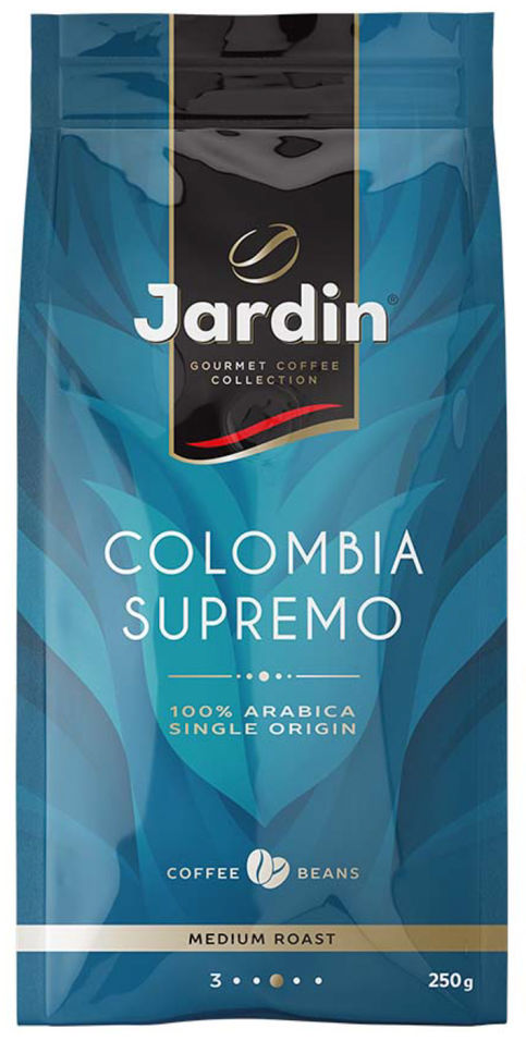 Кофе в зернах Jardin Colombia Supremo 250г