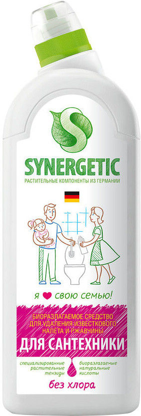 Средство для мытья сантехники Synergetic 1л