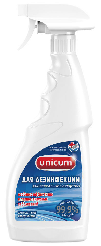 Средство чистящее Unicum для дезинфекции универсальное 500мл