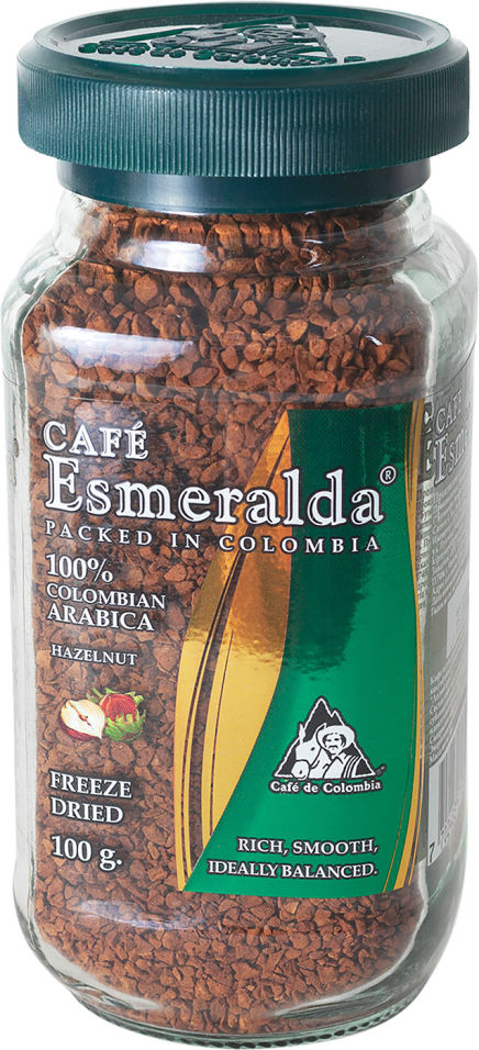 Кофе Esmeralda Сублимированный лесной орех 100г