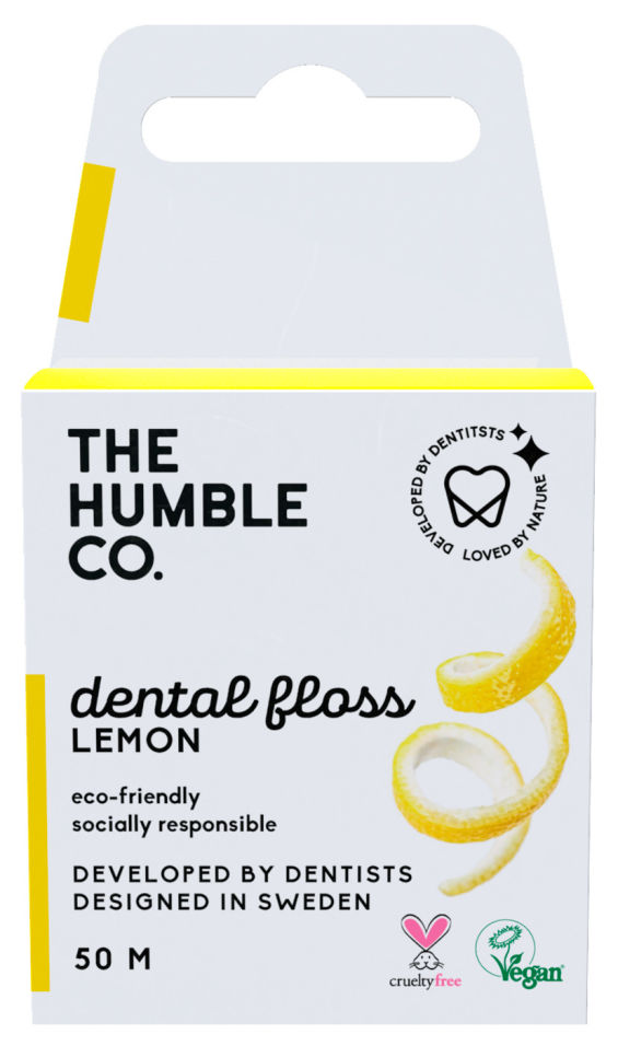 Зубная нить Humble Лимон