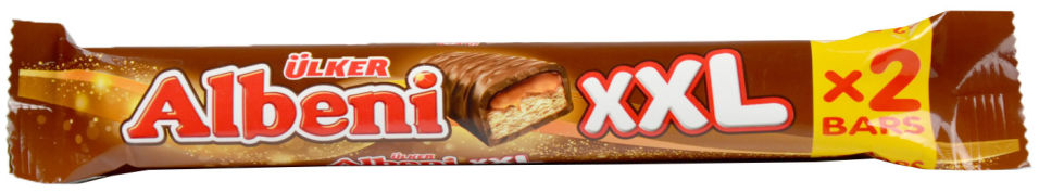 Шоколадный батончик Ulker Albeni XXL с печеньем и карамелью 70г