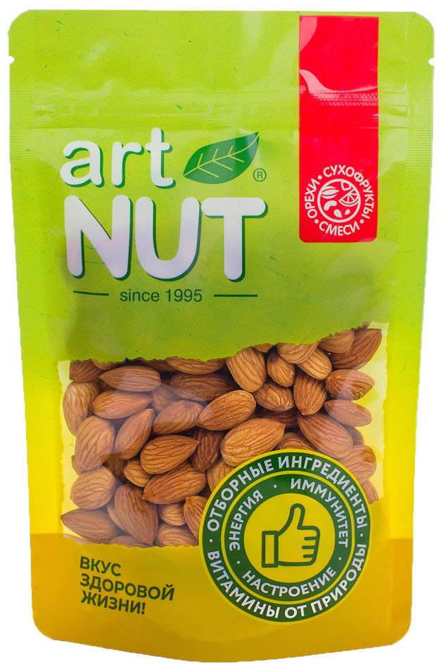 Миндаль ArtNut сладкий ядра обжаренные 130г