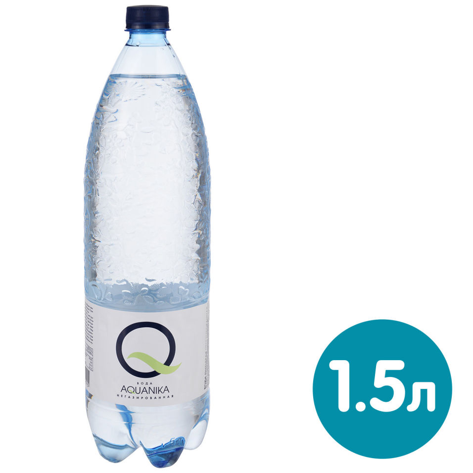 Вода Aquanika питьевая негазированная 1.5л