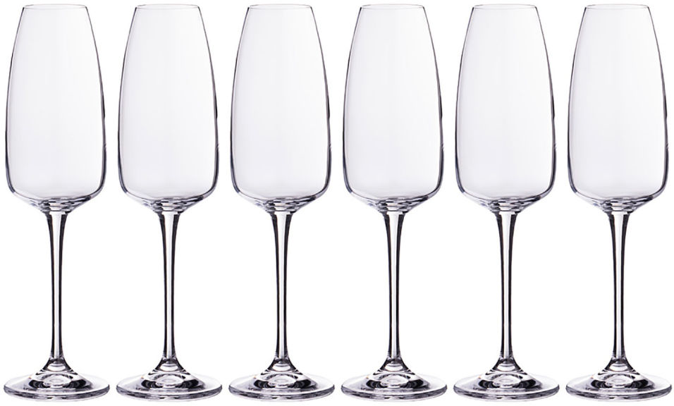 Набор бокалов Crystalite для шампанского 6шт*290мл
