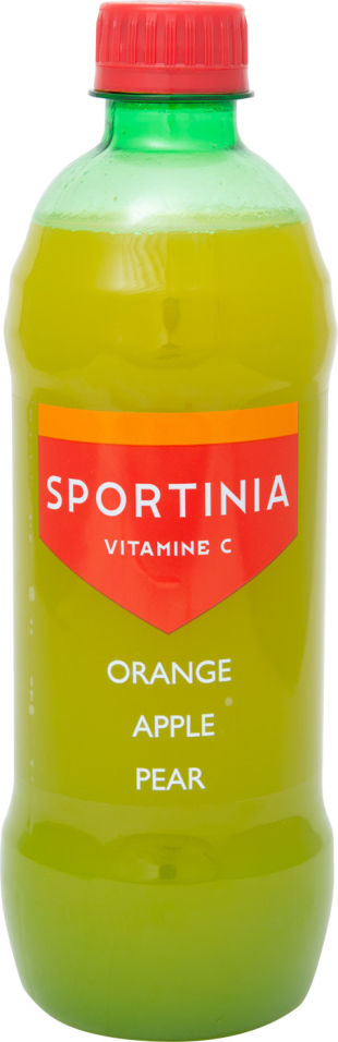 Напиток Sportinia Vitamine C Апельсин Яблоко Груша 500мл