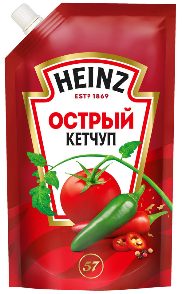 Кетчуп Heinz Острый 350мл
