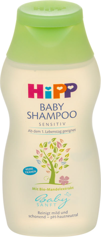 Шампунь HiPP Babysanft детский для чувствительной кожи головы 200мл