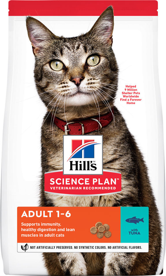 Сухой корм для кошек Hills Science Plan для профилактики МКБ Тунец 3кг