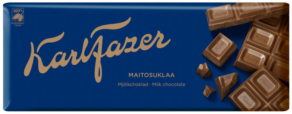 Шоколад Karl Fazer Молочный 200г