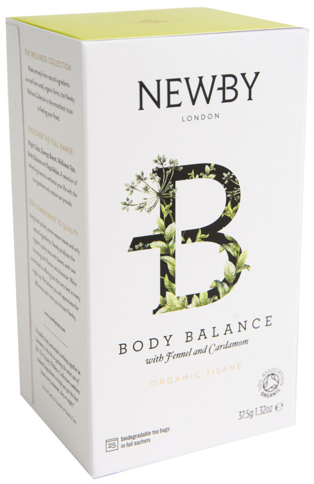 Напиток чайный Newby Боди Баланс Органик 25*1.5г