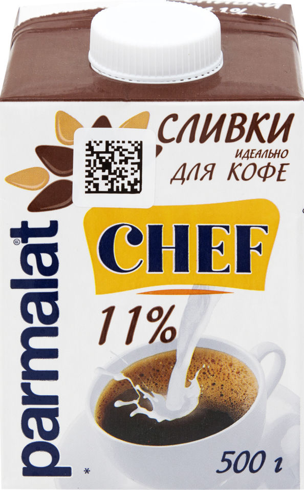 Сливки Parmalat 11% 500г