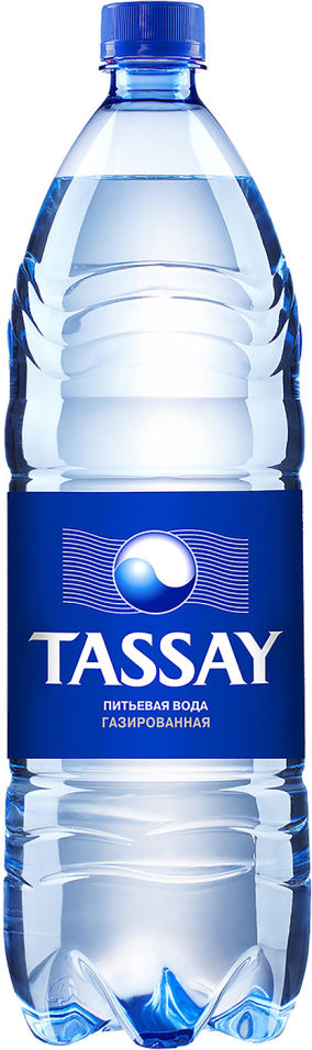 Вода Tassay питьевая газированная 1.5л (упаковка 6 шт.)