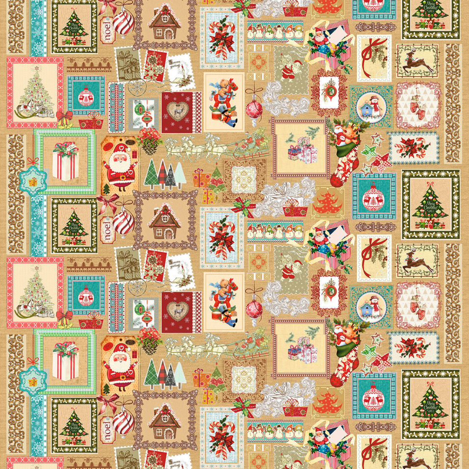 Полотенце Winterland Пэчворк 40*50см