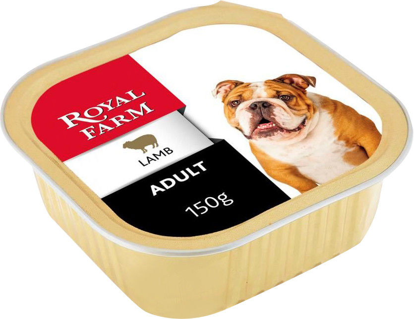 Корм для собак Royal Farm Ягненок 150г Корм для собак Royal Farm Ягненок 150г