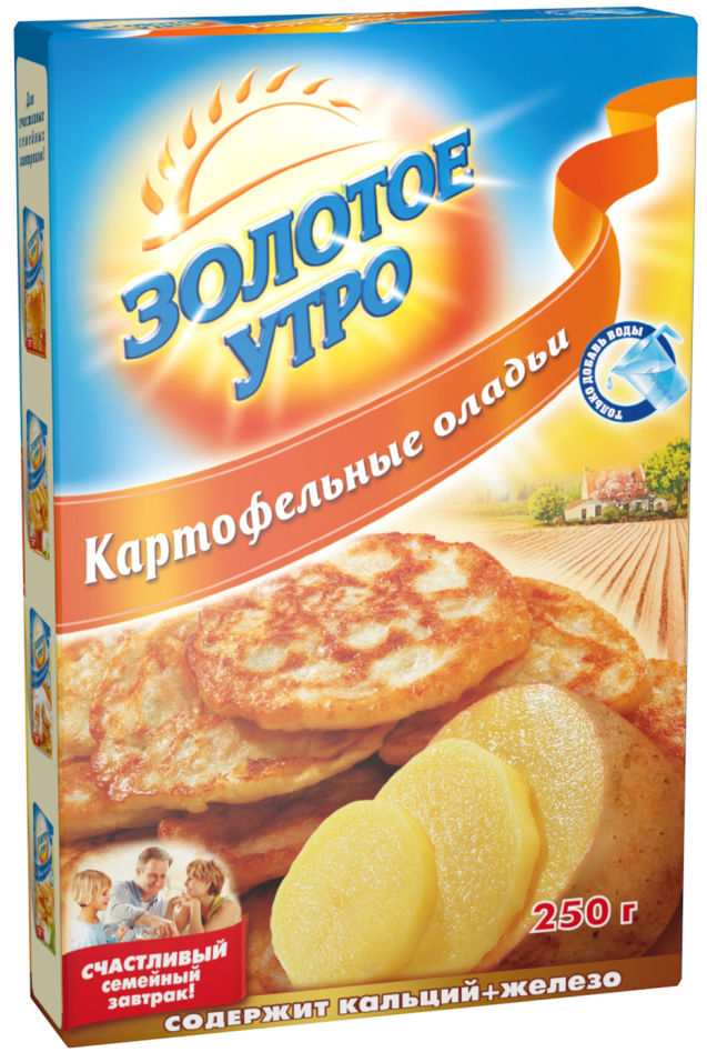 Смесь для выпечки Золотое утро Картофельные оладьи 250г