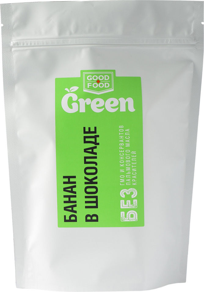 Конфеты Good Food Банан в шоколаде 150г