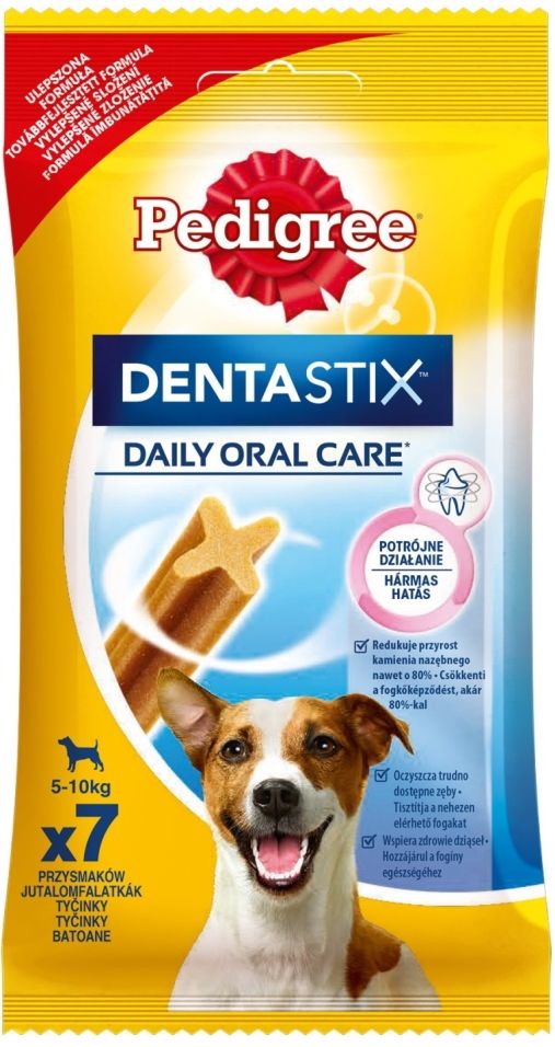 Лакомство для собак мелких пород Pedigree Dentastix для ухода за зубами 110г Лакомство для собак мелких пород Pedigree Dentastix для ухода за зубами 110г