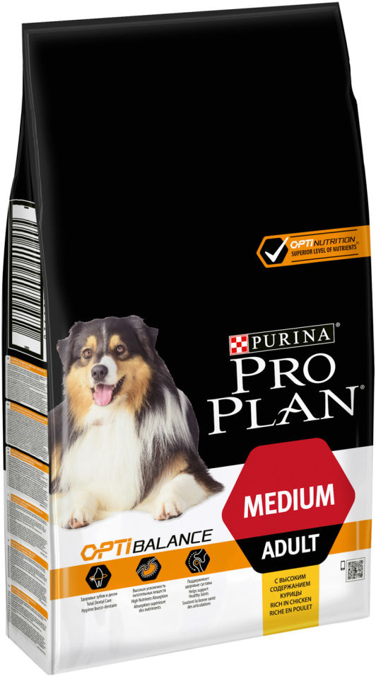 Сухой корм для собак Pro Plan Optibalance Medium Adult с курицей 7кг Сухой корм для собак Pro Plan Optibalance Medium Adult с курицей 7кг