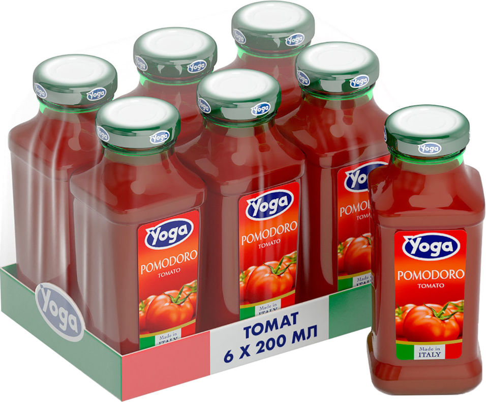 Сок Yoga Томатный 6шт*200мл