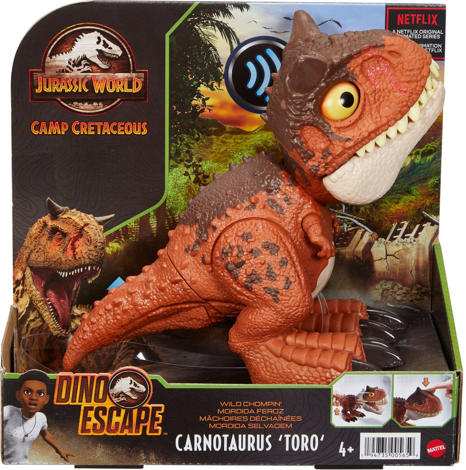 Фигурка Jurassic World Мир Юрского периода Жующий Карнотавр Торо