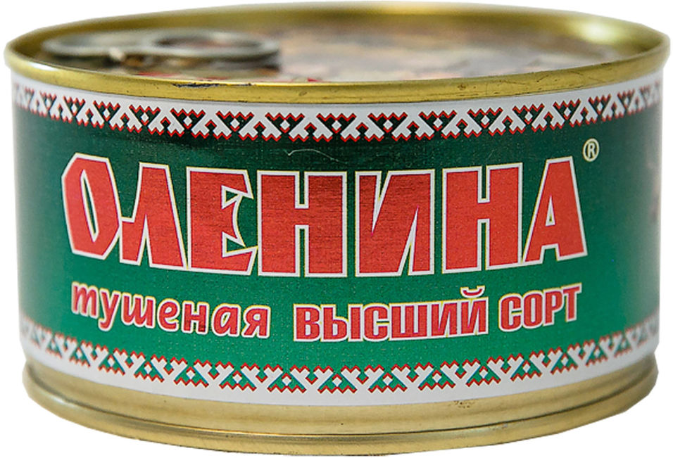 Олень Балтийская Охота Тушеный 325г