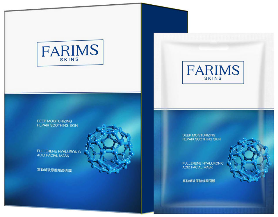 Маска для лица Mooyam Farims skins Deep Moisturizing глубоко увлажняющая 1шт