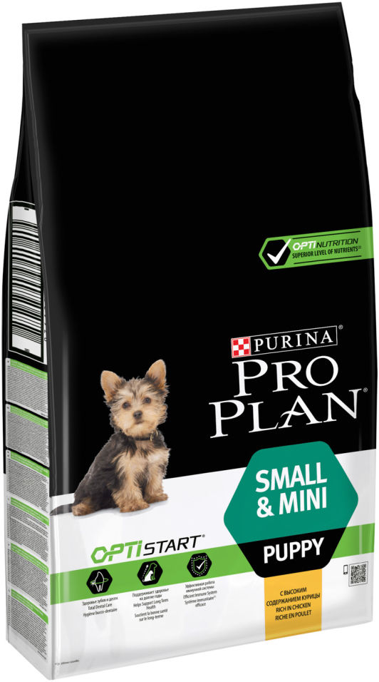 Сухой корм для щенков Pro Plan Optistart Small&Mini Puppy для мелких пород с курицей 7кг Сухой корм для щенков Pro Plan Optistart Small&Mini Puppy для мелких пород с курицей 7кг