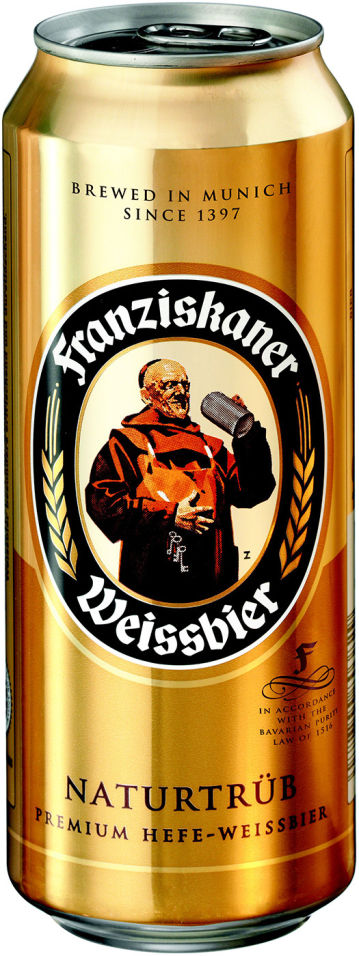 Отзывы о Пиве Franziskaner Hefe-Weisse 5% 0.5л Отзывы о Пиве Franziskaner Hefe-Weisse 5% 0.5л