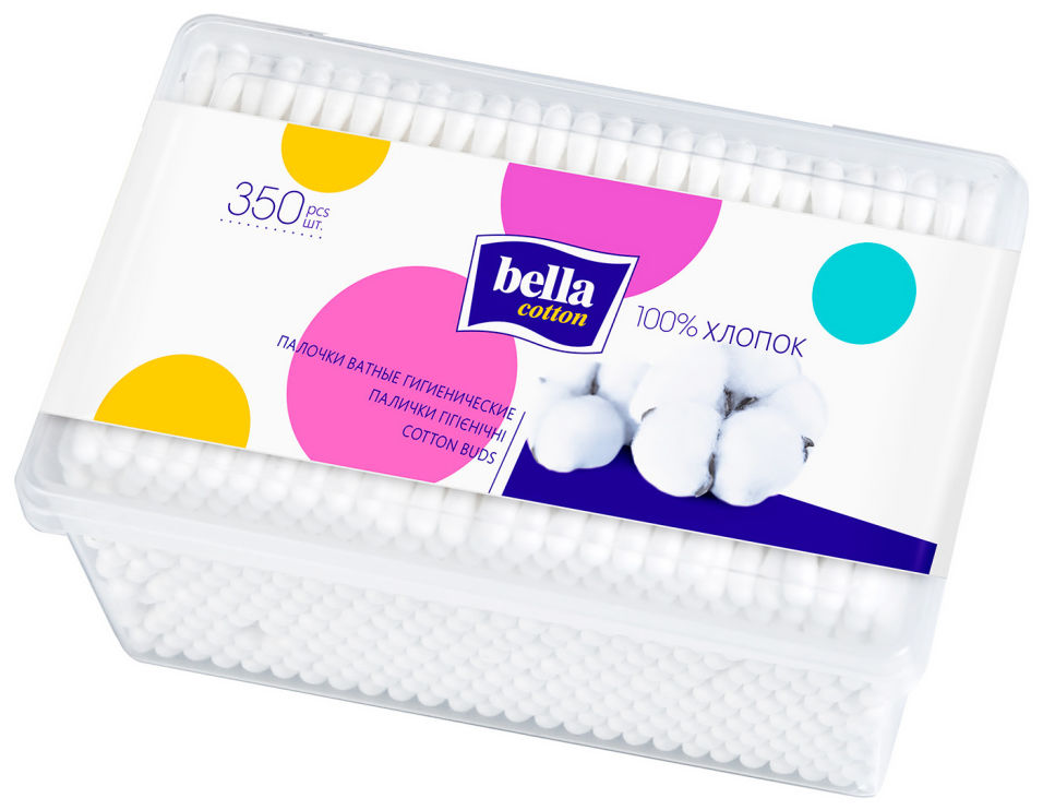 Ватные палочки Bella cotton 350шт