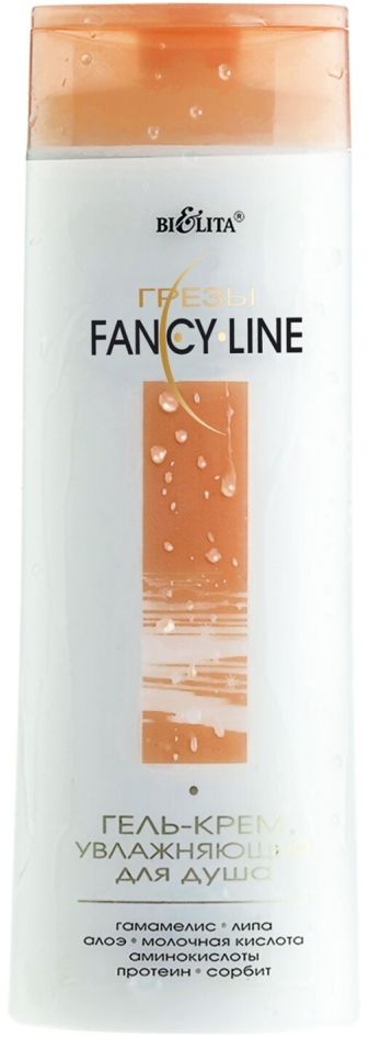 Гель-крем для душа BiElita Грезы Fancy Line Увлажняющий 400мл 211₽