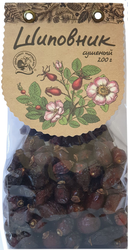 Шиповник Кедровый Бор Сушеный 200г