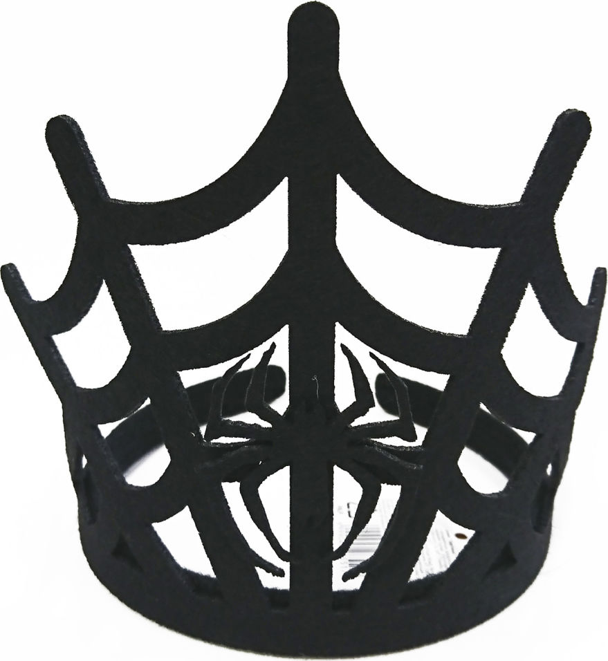 Аксессуар для карнавала Корона Паутина