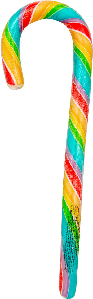 Карамель Pirat Marmelad Трость радуга 40г