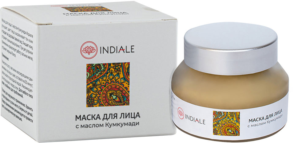 Маска для лица Indiale  с маслом Кумкумади 50г