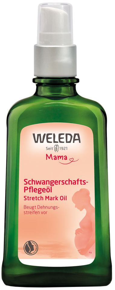 Масло массажное Weleda для профилактики растяжек 100мл