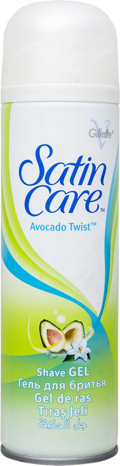 Гель для бритья Venus Satin Care Avocado Twist 200мл 259₽