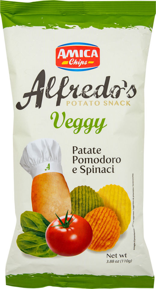 Чипсы Amica Chips Картофельные veggy 110г