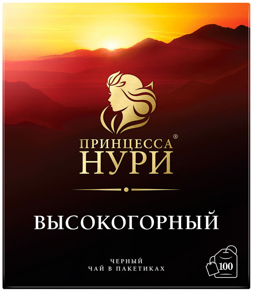 Чай черный Принцесса Нури Высокогорный 100*2г