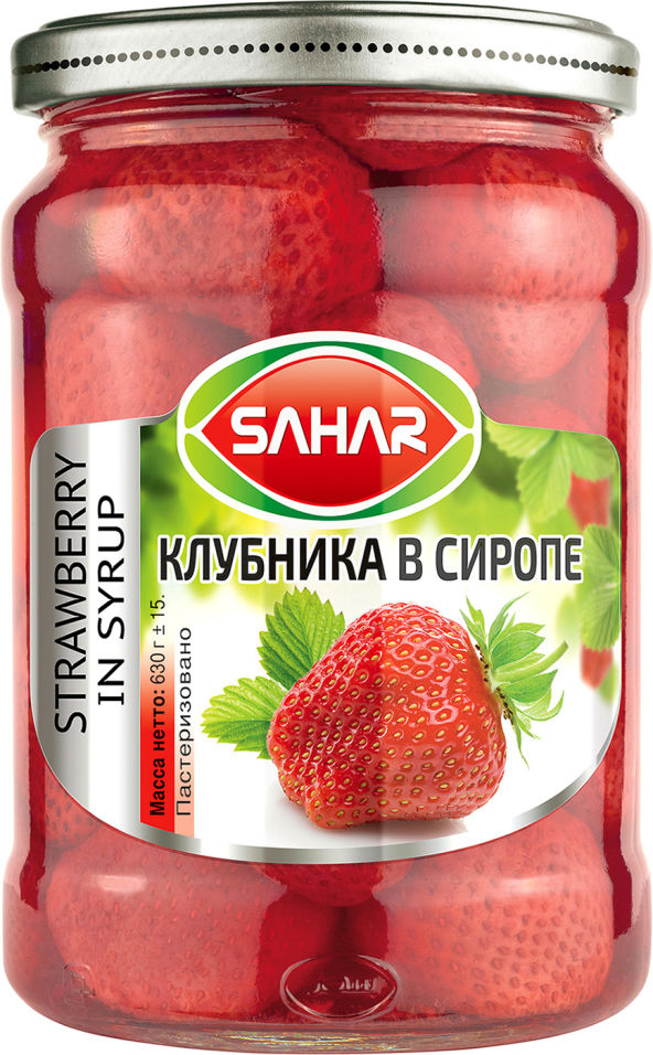 Клубника Sahar в сиропе 630г