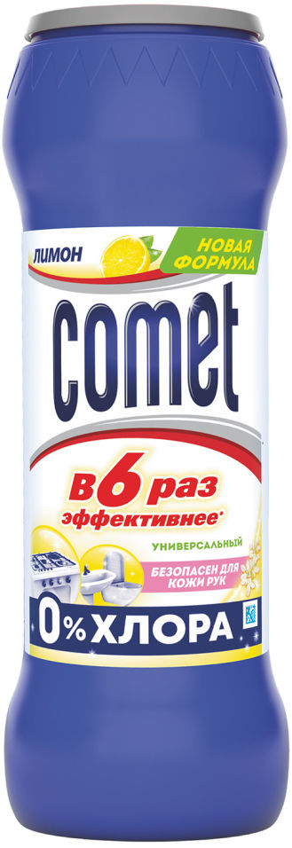 Порошок чистящий Comet Лимон без хлоринола 475г 70₽