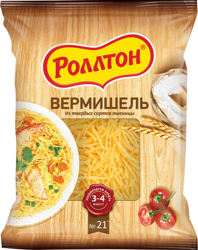 Вермишель Роллтон 400г