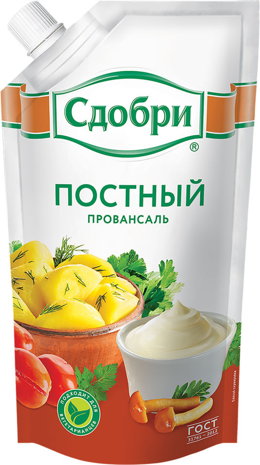 Соус майонезный Сдобри Постный Провансаль 50% 233г