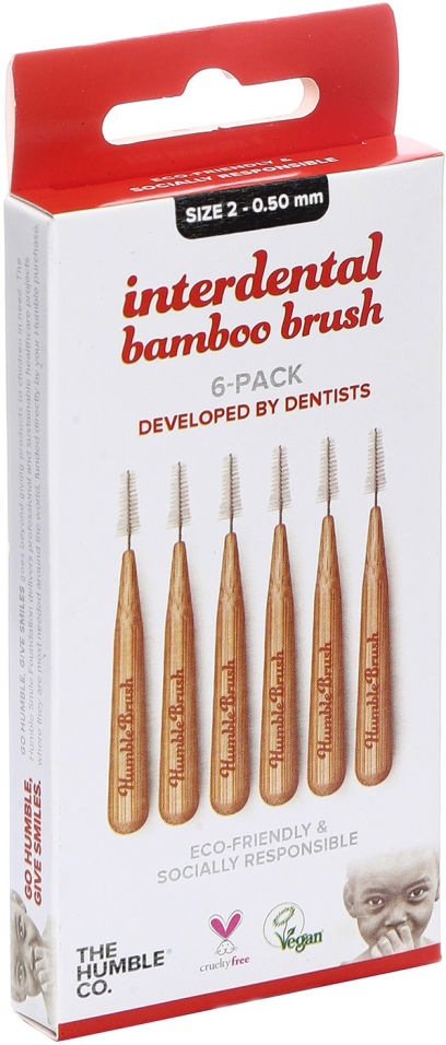 Межзубные ершики Humble Interdental Brush размер 2 6шт
