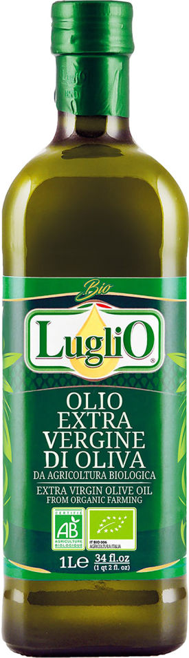 Масло LugliO Оливковое Evo organic 1л